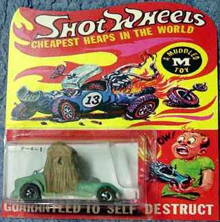 Illustration for article titled Life Imitates Art, 80s Style: Shot Wheels Cars